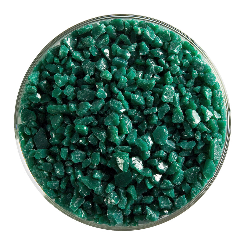 Jade Green Opaque Bullseye Coarse Frit 145