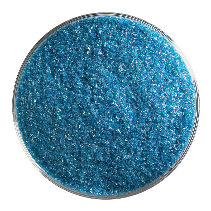 Steel Blue Opaque Bullseye Frit 146