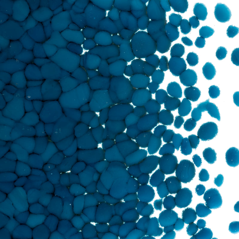 Steel Blue Opaque Bullseye Frit 146