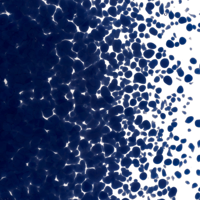 Indigo Blue Opaque Bullseye Frit 148