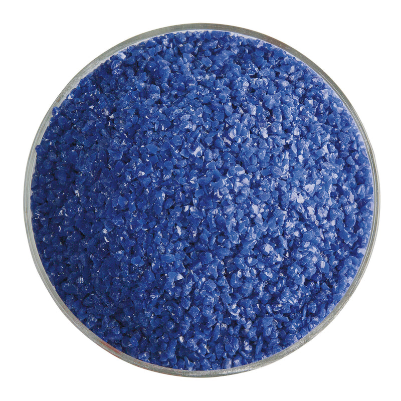 Indigo Blue Opaque Bullseye Frit 148