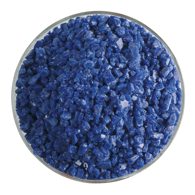 Indigo Blue Opaque Bullseye Frit 148