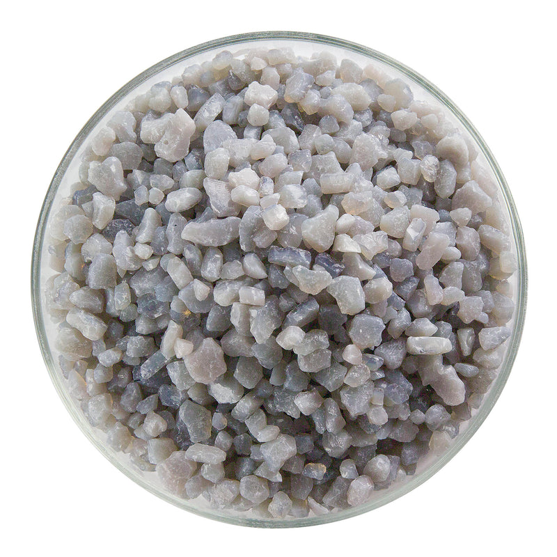 Elephant Grey Opaque Bullseye Coarse Frit 206