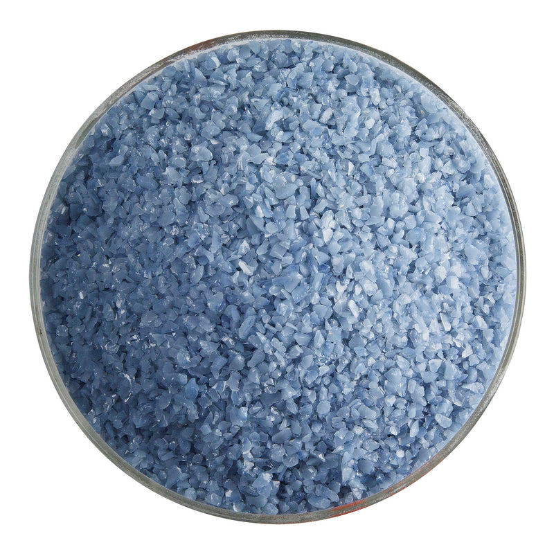 Dusty Blue Opaque Bullseye Frit 208