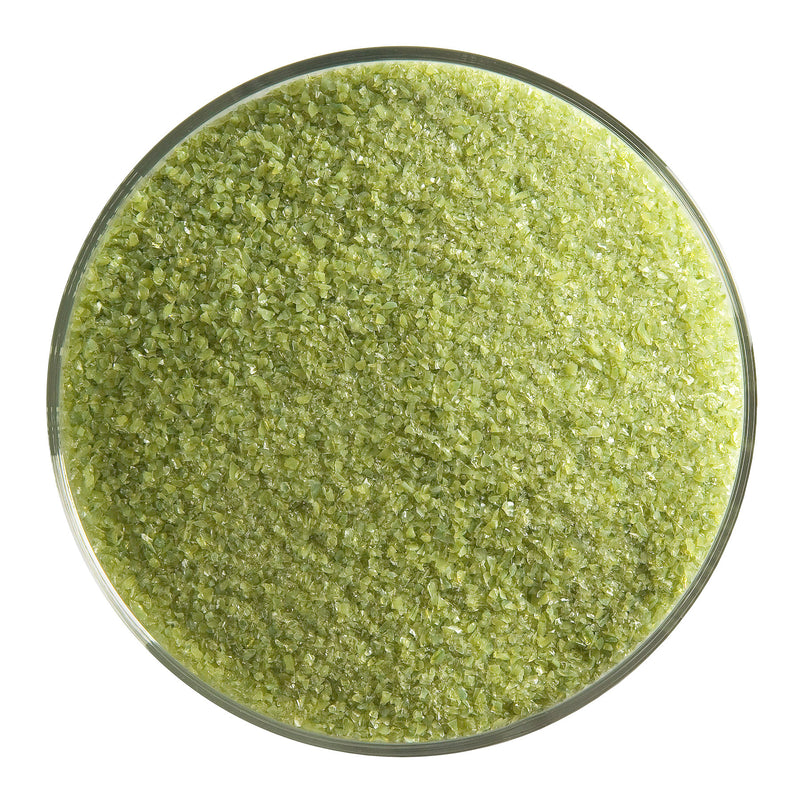 Olive Green Opaque Bullseye Fine Frit 212