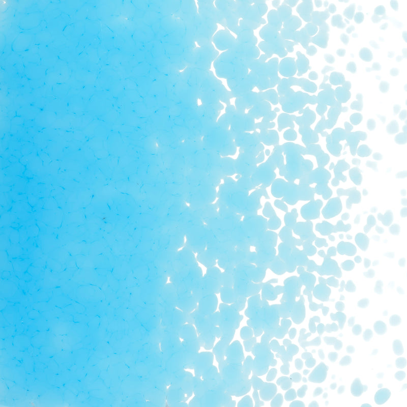 Light Cyan Opaque Bullseye Medium Frit 216