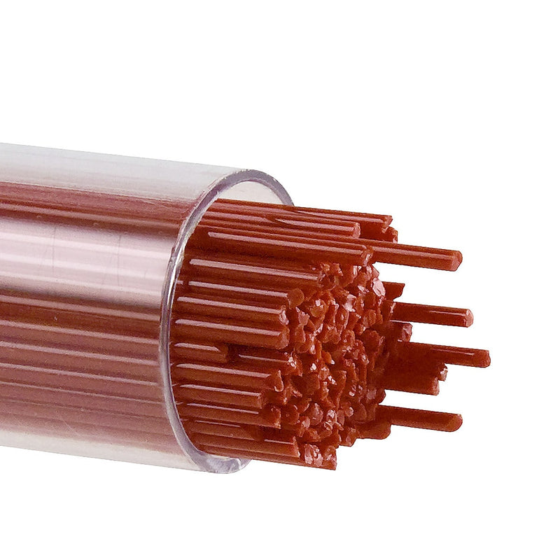 Deep Red Opaque Bullseye Stringer 224