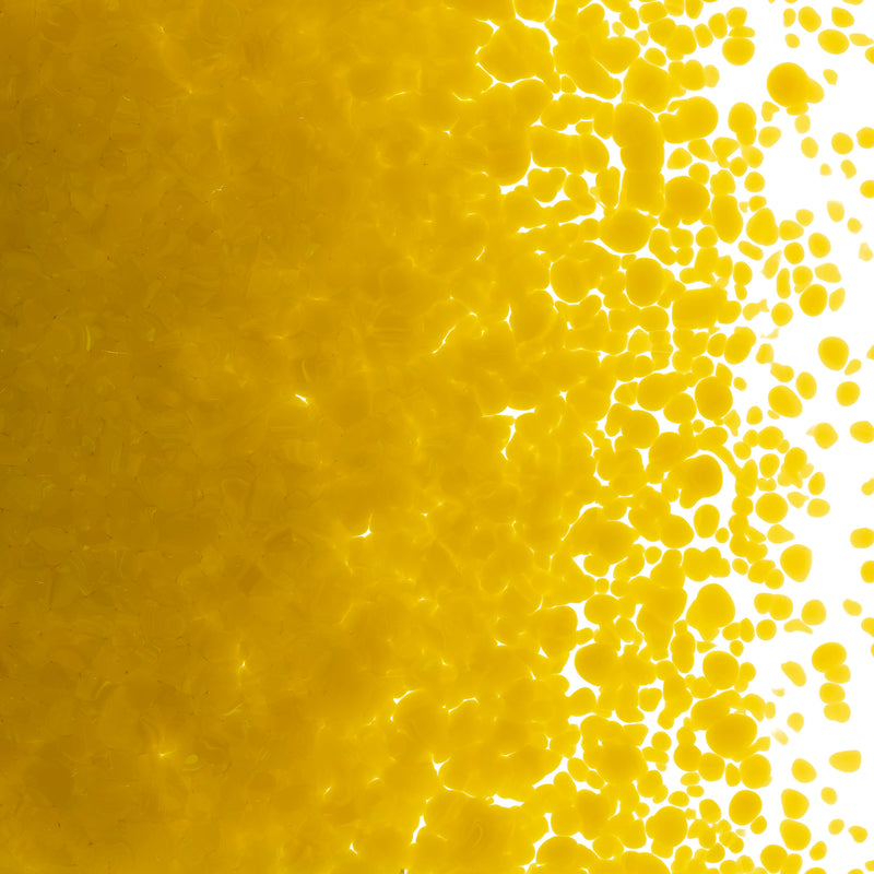 Golden Green Striker Opaque Bullseye Frit 227