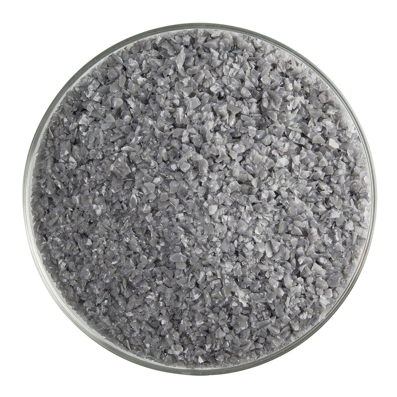 Slate Grey Opaque Bullseye Medium Frit 236