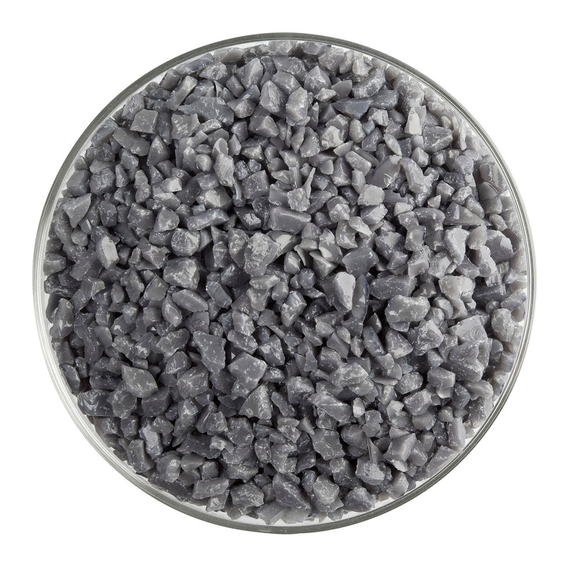 Slate Grey Opaque Bullseye Coarse Frit 236