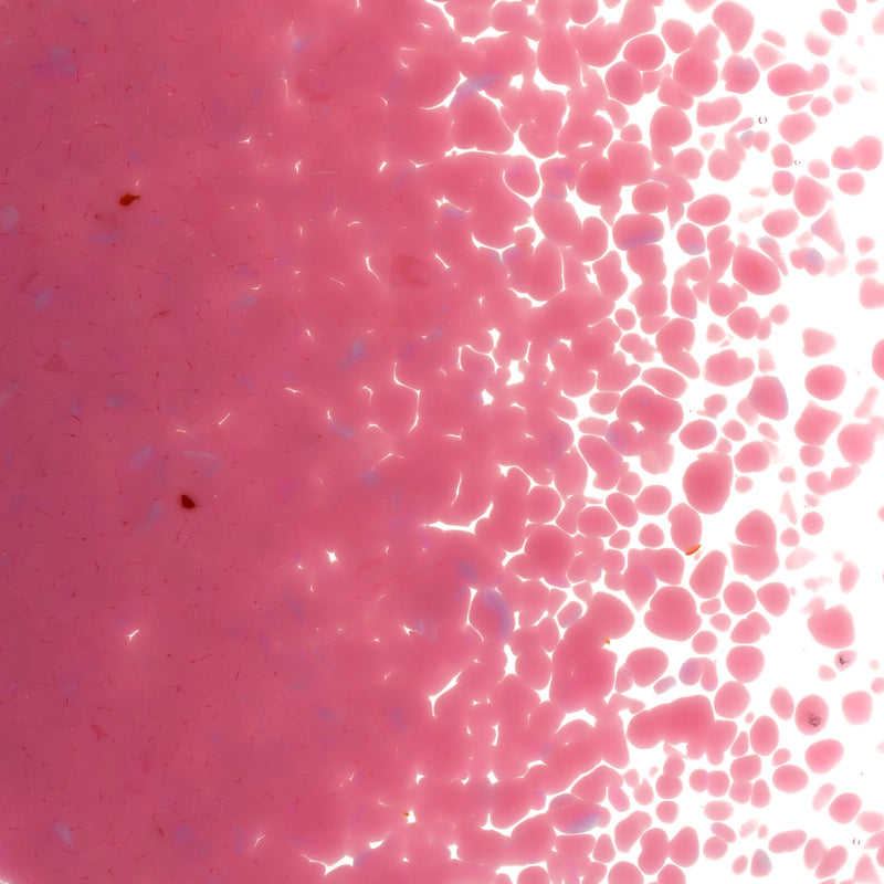 Pink Striker Opaque Bullseye Frit 301