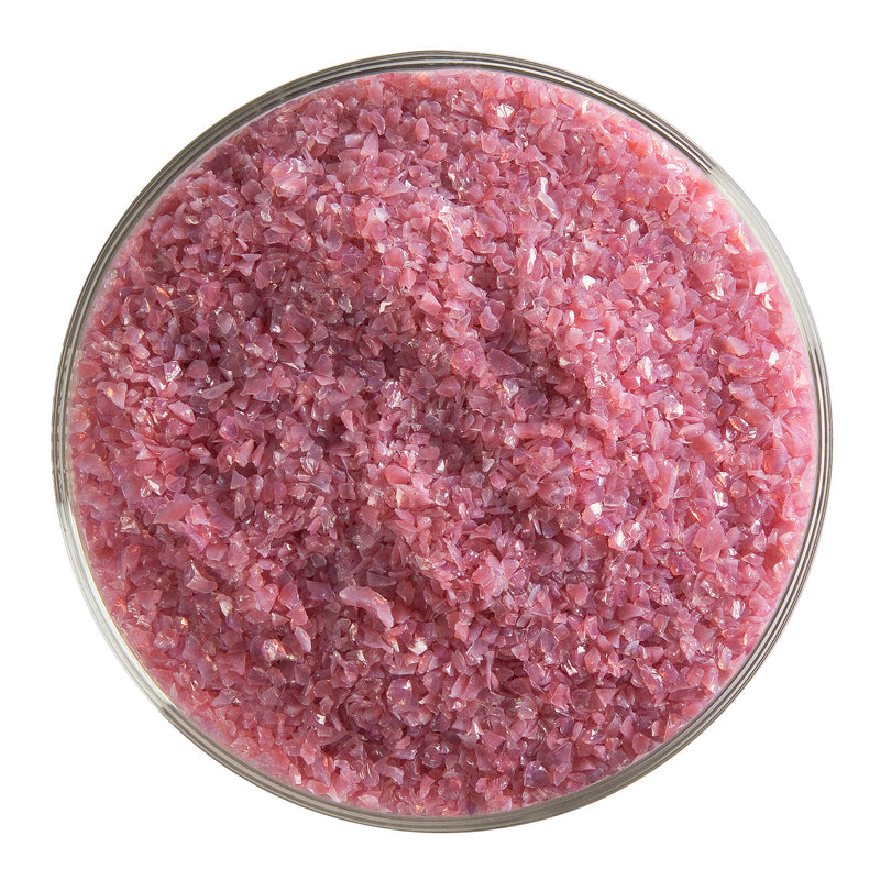 Pink Striker Opaque Bullseye Frit 301