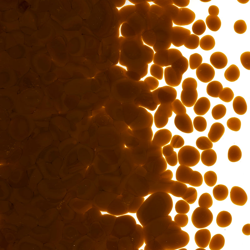 Umber Striker Opaque Bullseye Frit 310