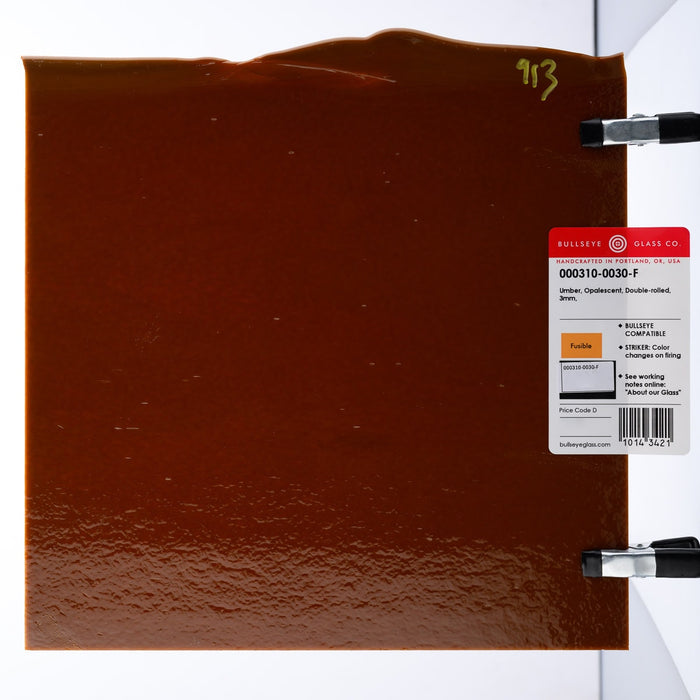 Umber Striker Opaque Bullseye Sheet 310 2MM