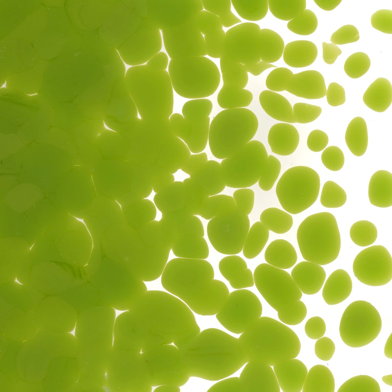 Pea Pod Opaque Bullseye Coarse Frit 312
