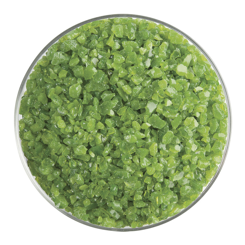 Pea Pod Opaque Bullseye Coarse Frit 312