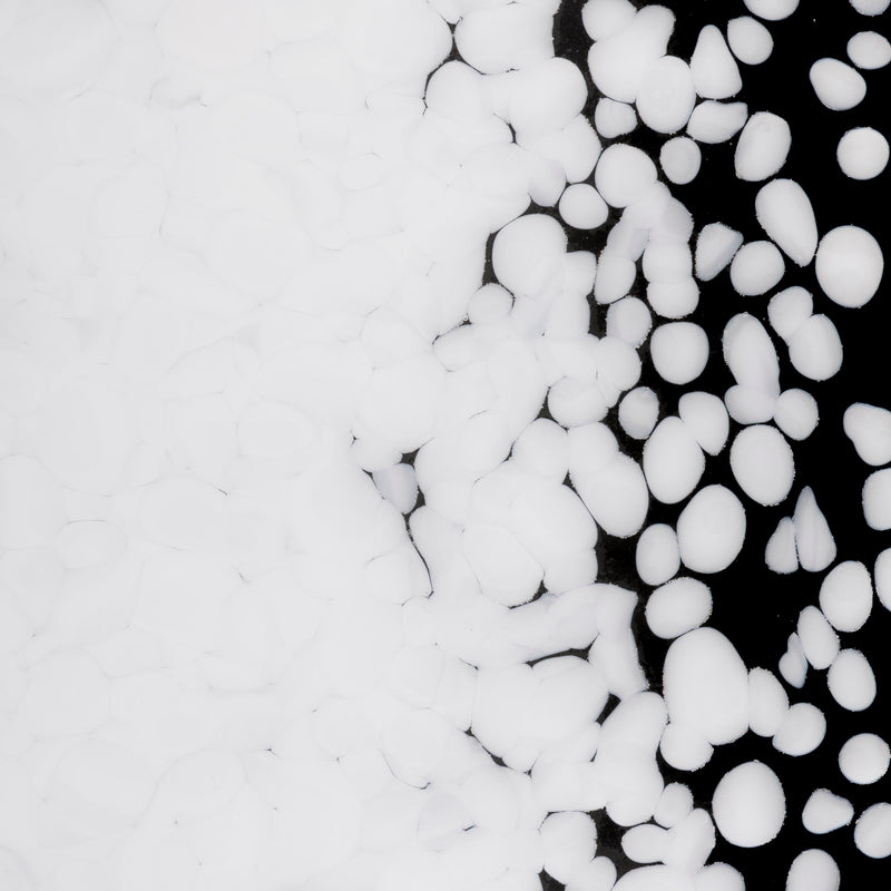 Dense White Opaque Bullseye Frit 313