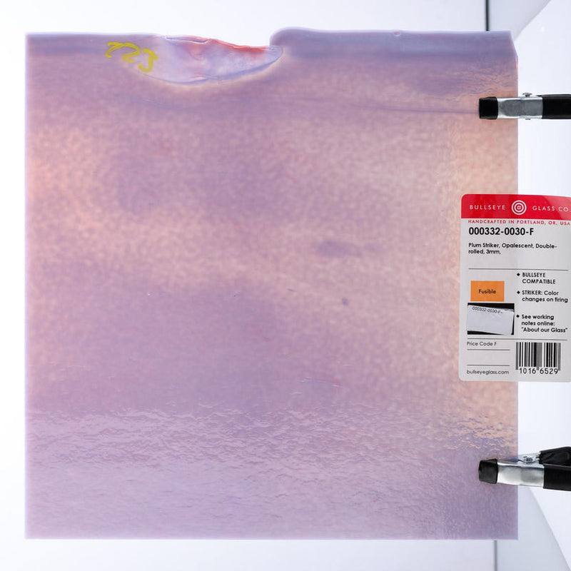 Plum Striker Opaque Bullseye Sheet 332 3MM