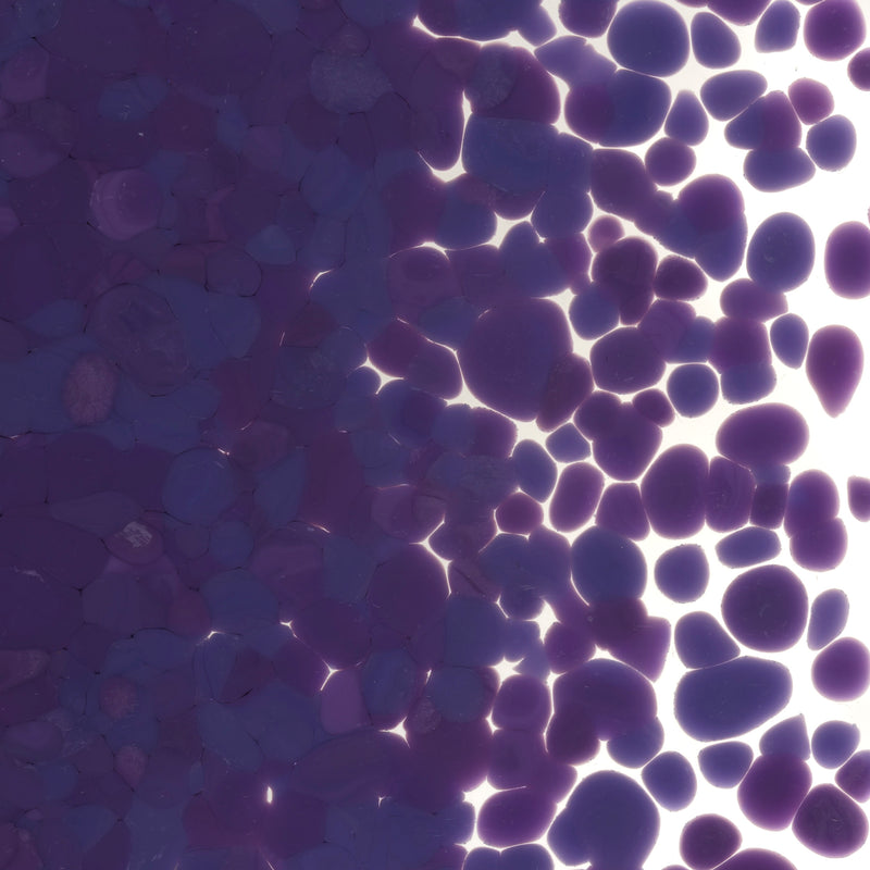 Gold Purple Striker Opaque Bullseye Frit 334