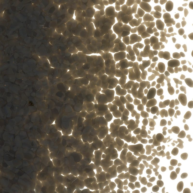 Deep Gray Opaque Bullseye Frit 336