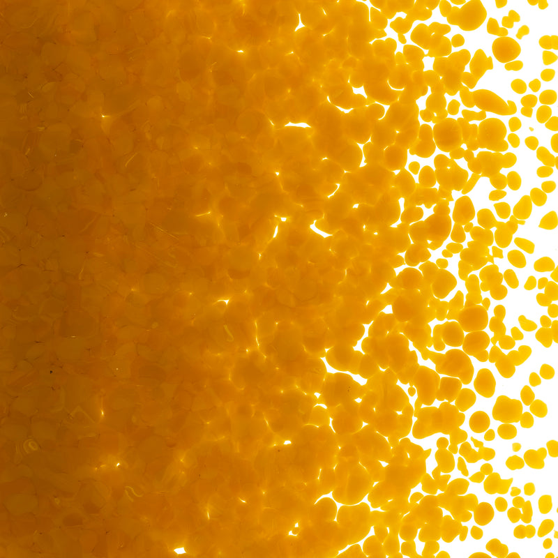 Butterscotch Striker Opaque Bullseye Medium Frit 337