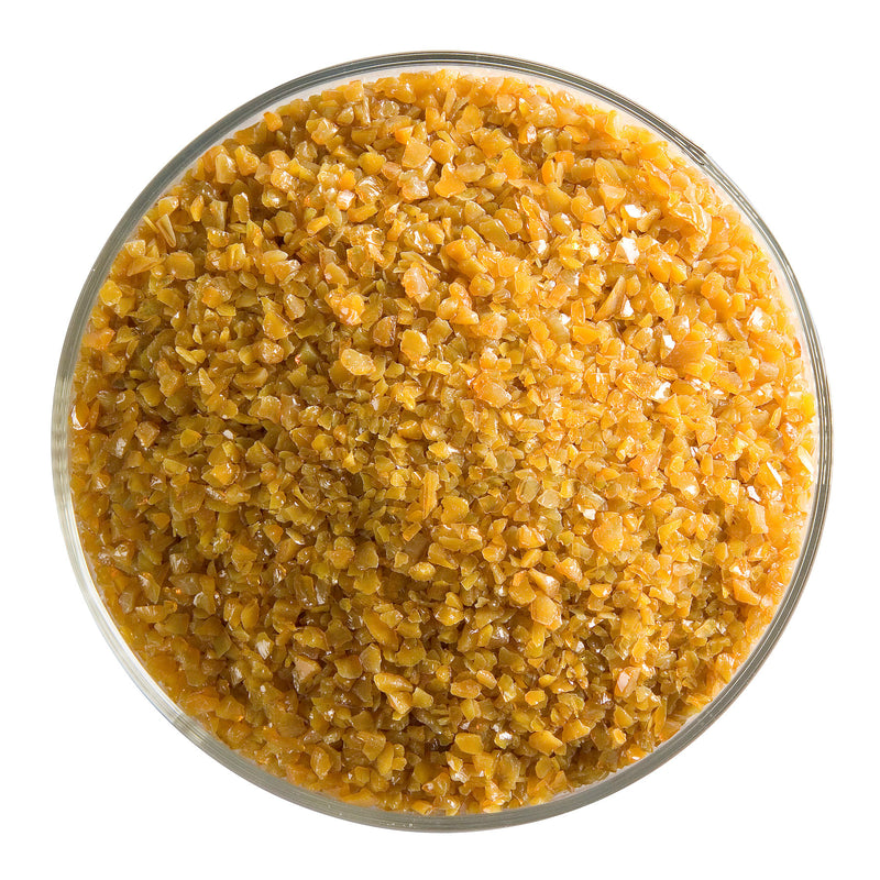 Butterscotch Striker Opaque Bullseye Medium Frit 337