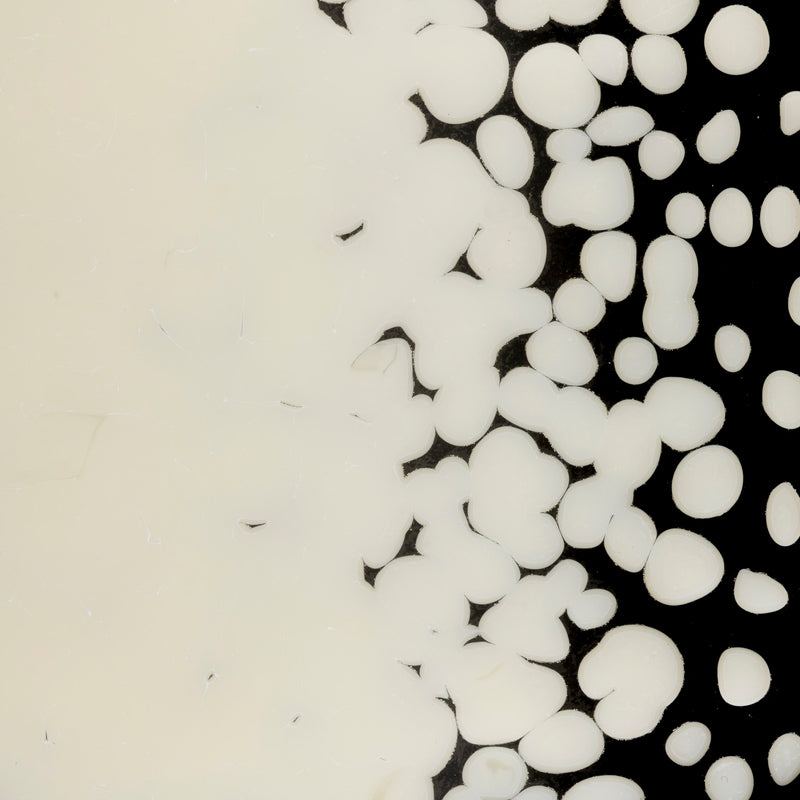 Cream Opaque Bullseye Coarse Frit 420