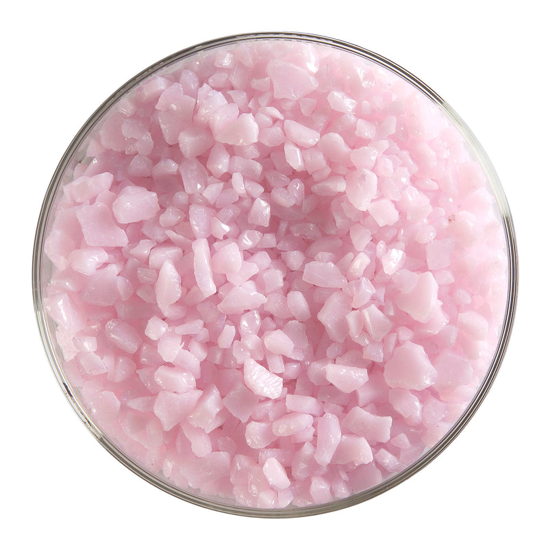Petal Pink Opaque Bullseye Coarse Frit 421