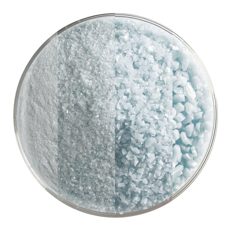 Glacier Blue Opaque Bullseye Frit 104