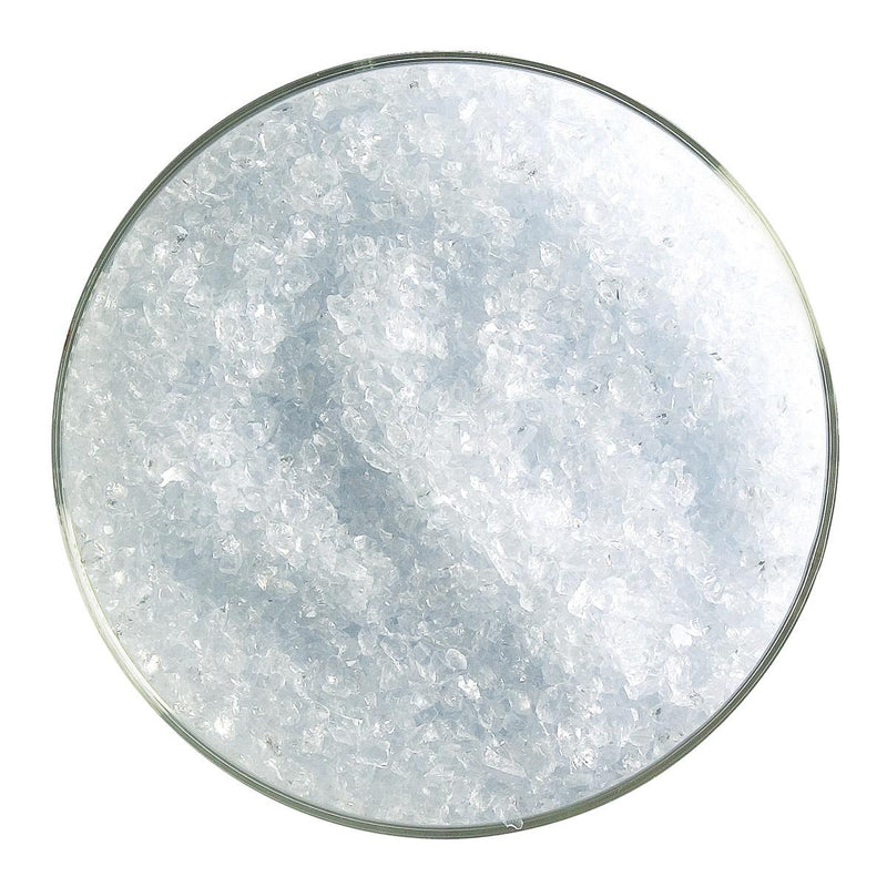 Reactive Ice Transparent Bullseye Frit 1009