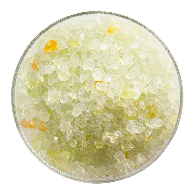 Light Orange Striker Transparent Bullseye Coarse Frit 1025
