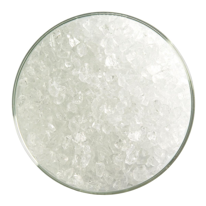 Clear Transparent Bullseye Coarse Frit 1101
