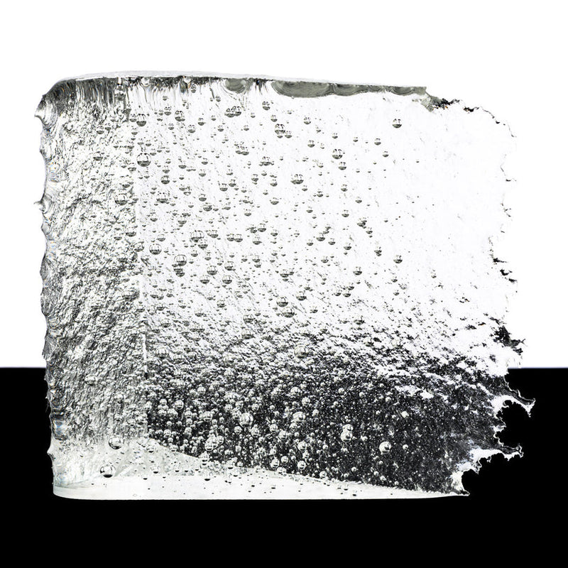 Clear Transparent Bullseye Coarse Frit 1101