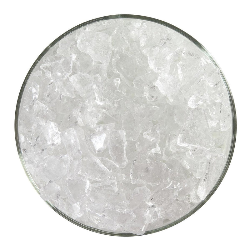 Clear Transparent Bullseye Extra Large Frit 1101