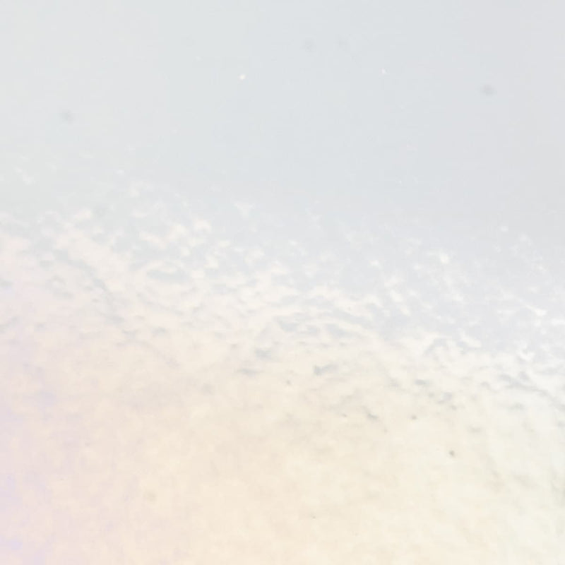 Clear with Rainbow Iridescent Transparent Bullseye Sheet 1101 3MM