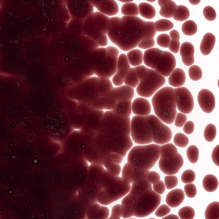 Deep Plum Transparent Bullseye Frit 1105