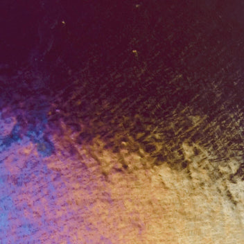 Deep Plum Rainbow Iridescent Transparent Bullseye 1105 3mm Full Sheet
