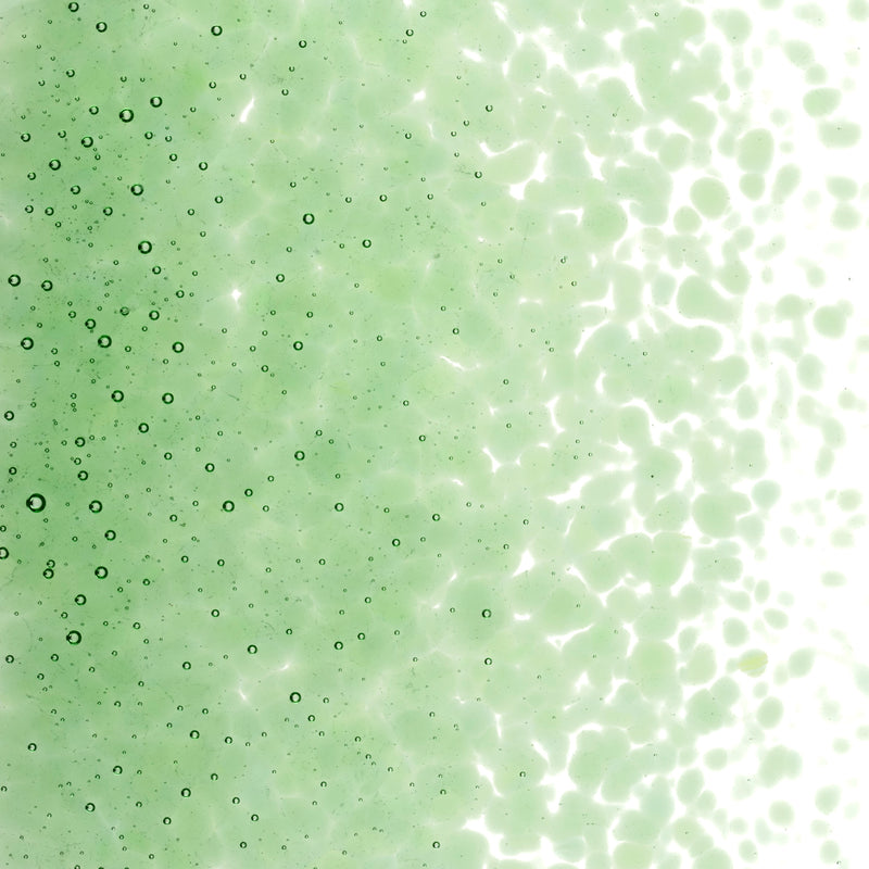 Light Green Transparent Bullseye Medium Frit 1107