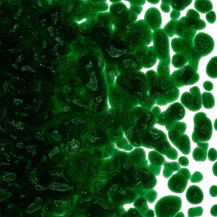 Aventurine Green Transparent Bullseye Coarse Frit 1112