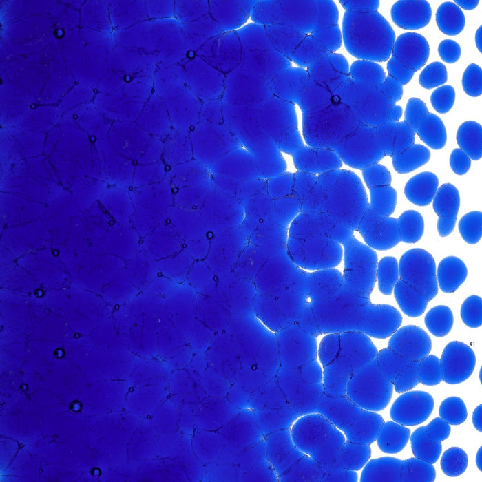 Deep Royal Blue Transparent Bullseye Frit 1114