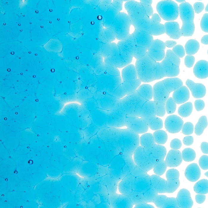 Turquoise Blue Transparent Bullseye Coarse Frit 1116