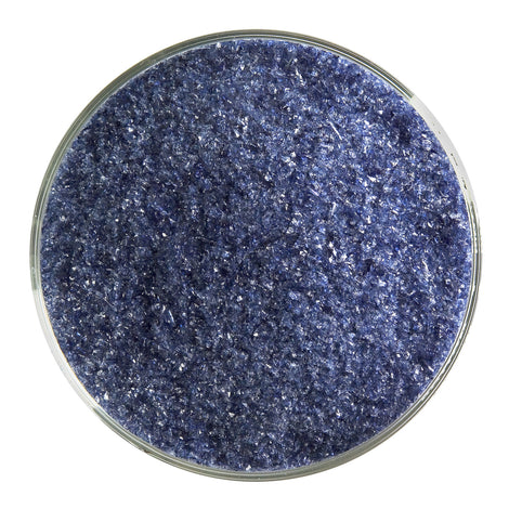 Midnight Blue Transparent Bullseye Fine Frit 1118