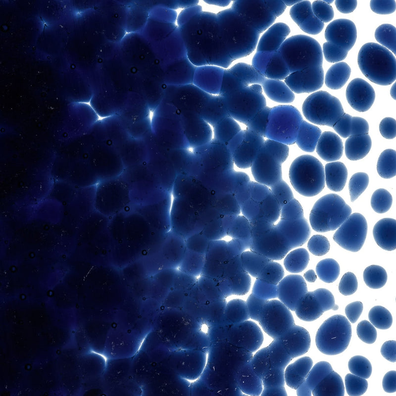 Midnight Blue Transparent Bullseye Coarse Frit 1118