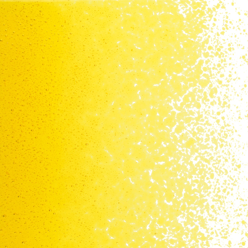 Yellow Striker Transparent Bullseye Frit 1120