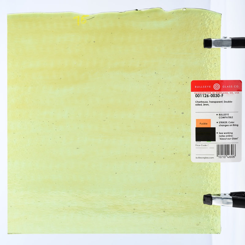 Chartreuse Striker Transparent Bullseye Half Sheet 1126