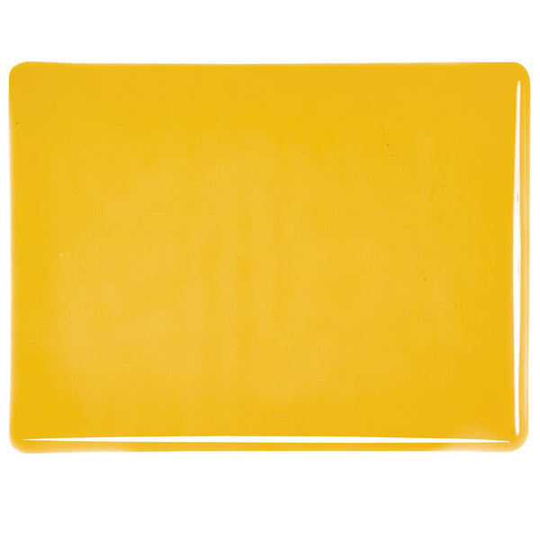 Medium Amber Transparent Bullseye 1137 3mm Full Sheet