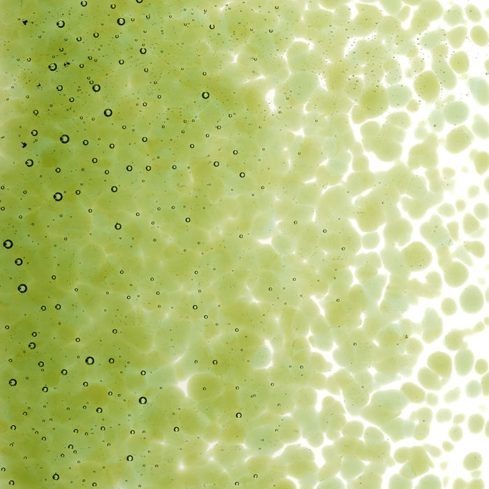 Fern Green Striker Transparent Bullseye Medium Frit 1207