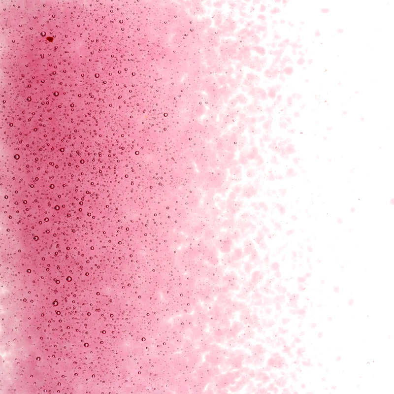 Light Pink Striker Transparent Bullseye Fine Frit 1215