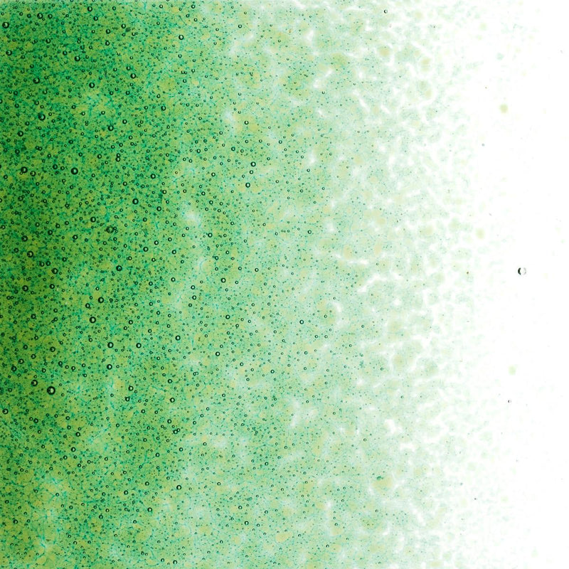 Lily Pad Green Transparent Bullseye Frit 1226