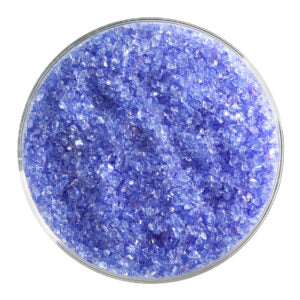 Violet Striker Transparent Bullseye Medium Frit 1234